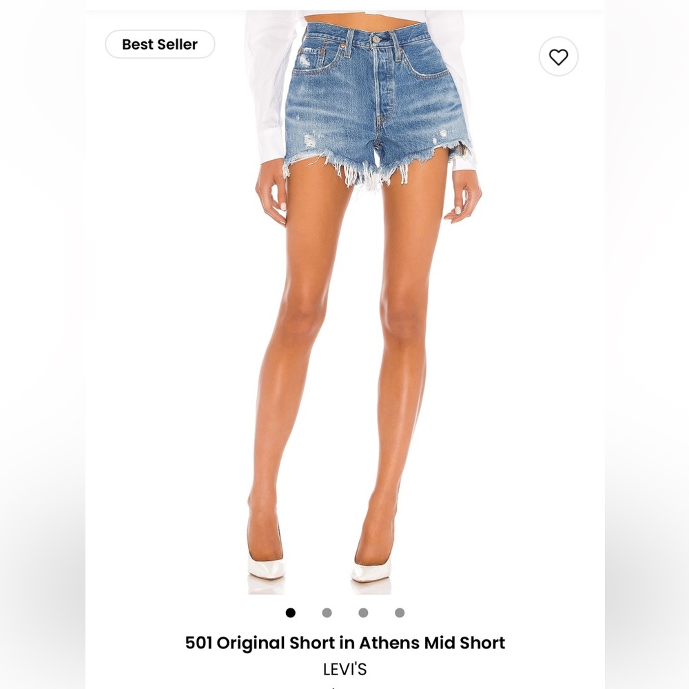 Levis 501 shorts Color: Athens